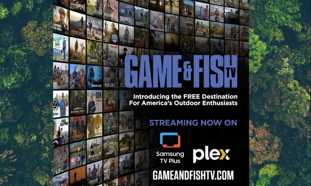 Outdoor Sportsman Group’s Game and Fish TV FAST Channel Expands Availability with Launch on Plex